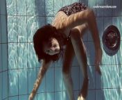 Russian hot babe naked mermaid like swimming from sima akter