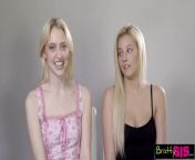 teen sisters give step daddy ultimate father&apos;s day threesome from velia drace